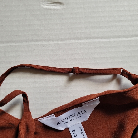 Addition Elle camisole tank top lingerie undershirt blouse shirt layered chiffon - Picture 8 of 8